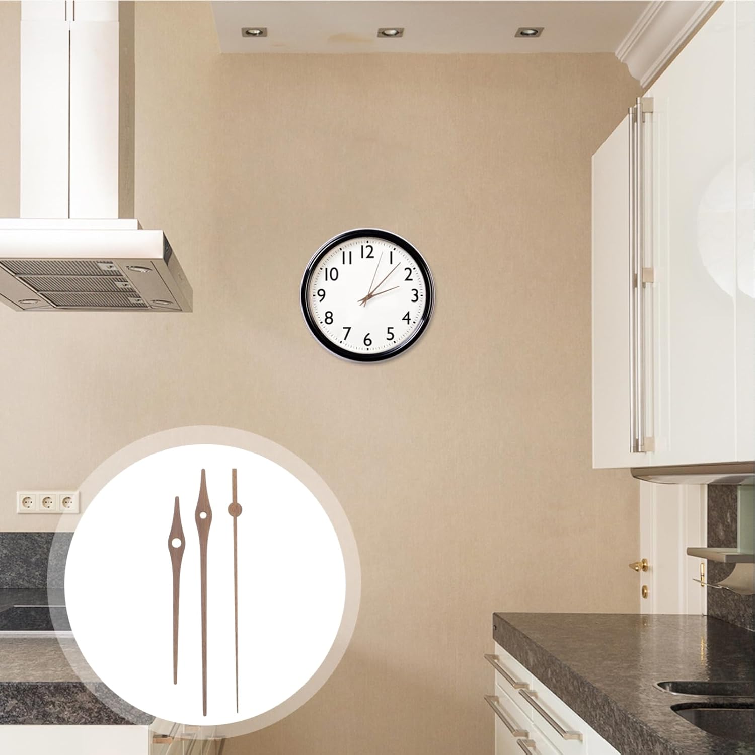 Handy DIY Black Walnut Clock Hands
