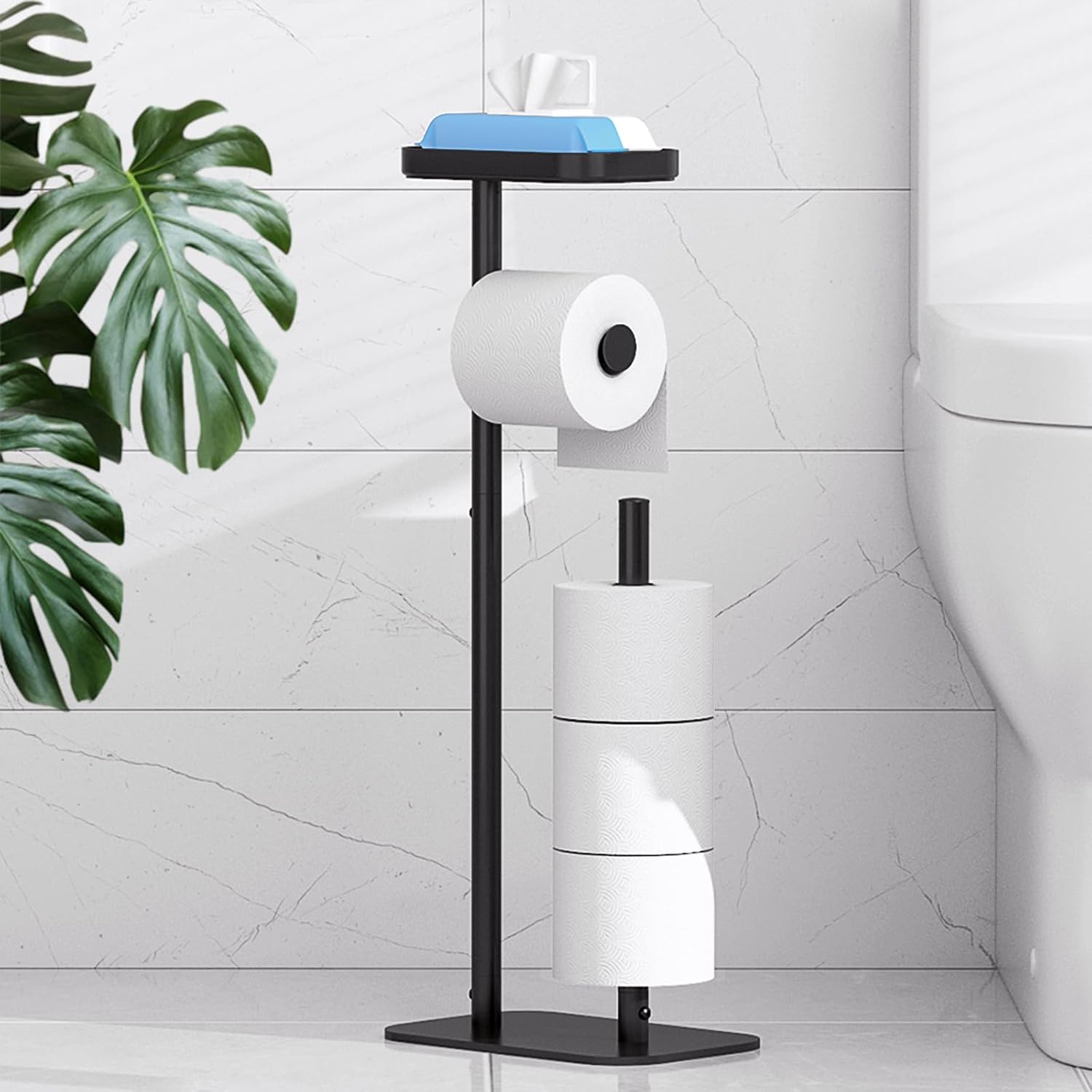 Kitsure Toilet Paper Holder Stand