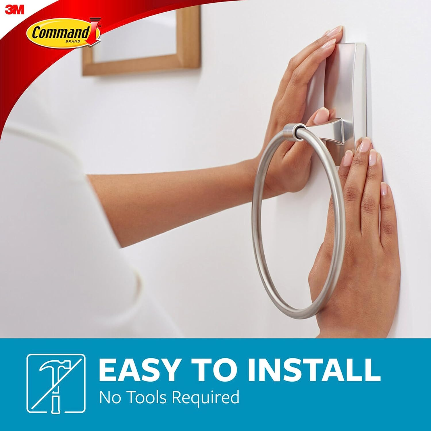 Transform Your Bathroom with SATIN NICKEL Towel Holder - Rust Water Resistant Organizer