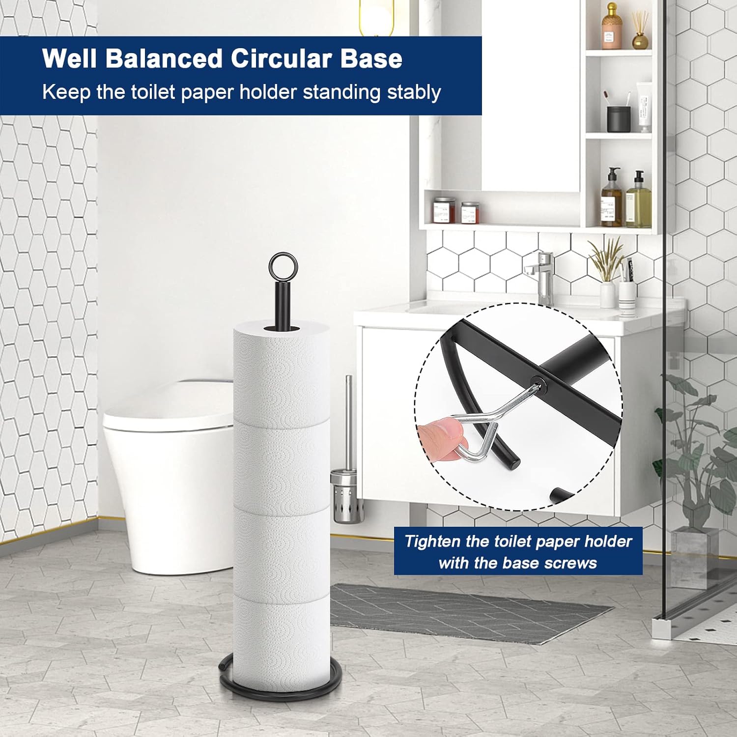 NearMoon - Space Toilet Paper Holder Stand
