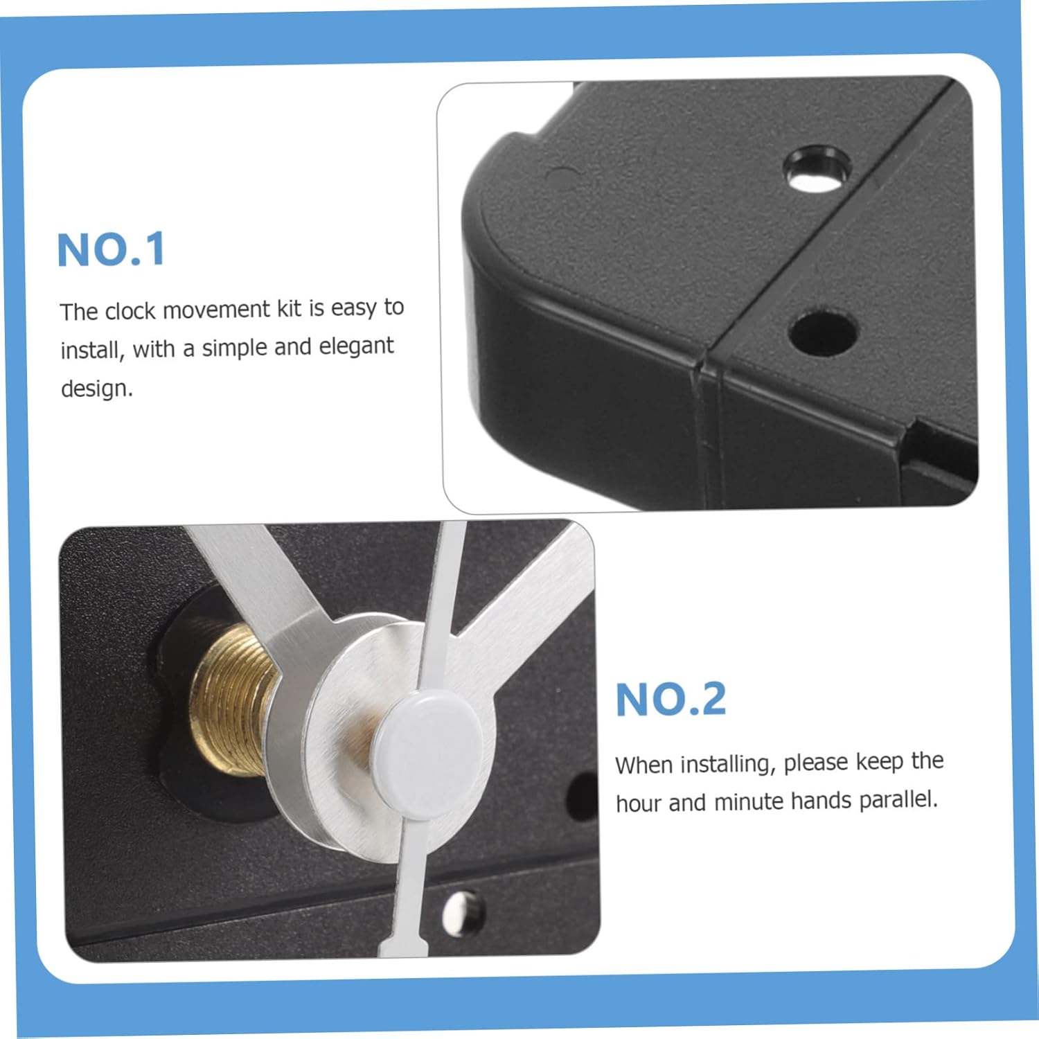 Battery Operated Clock Mechanism Kit