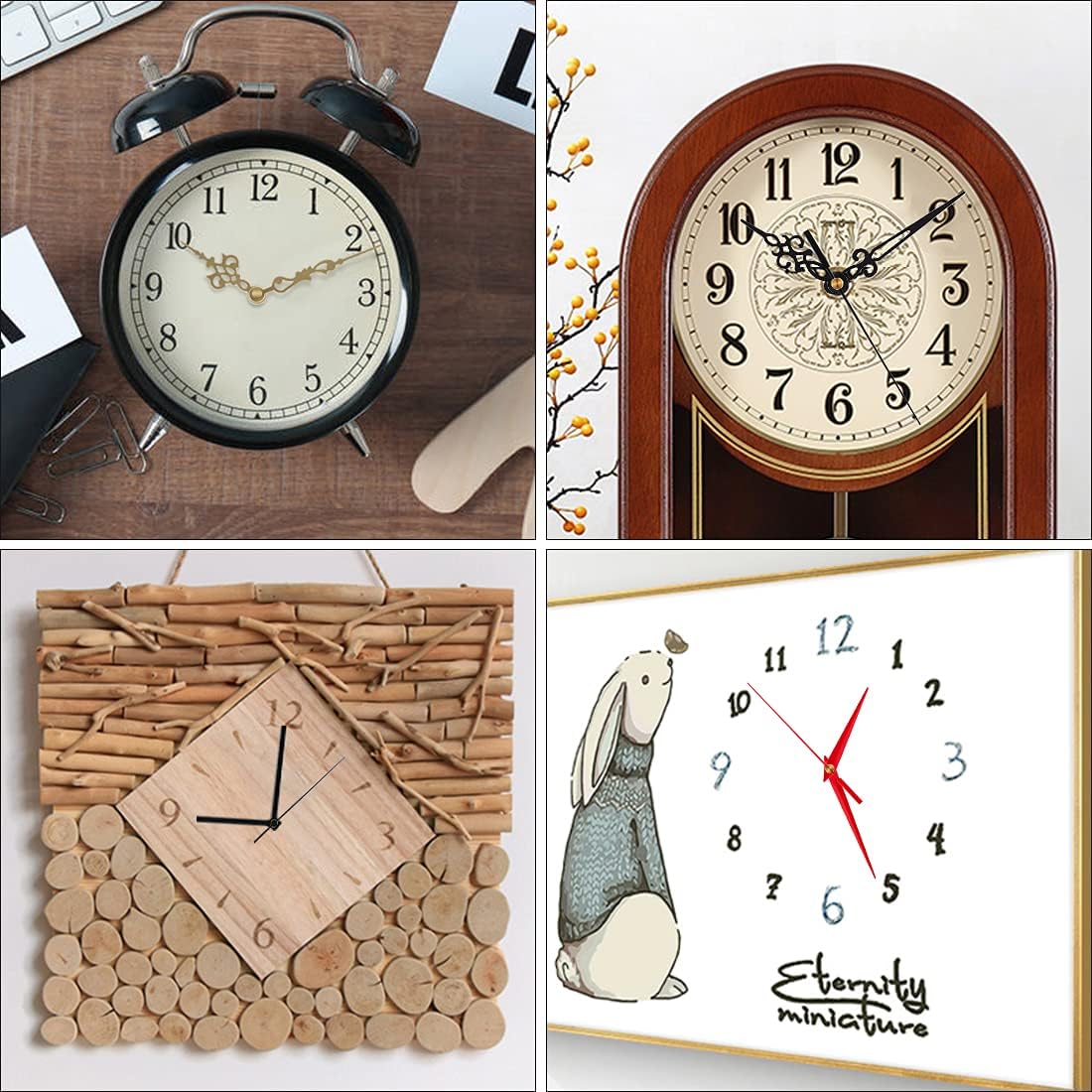 Clock Mechanism Kit with 8 Hand Set