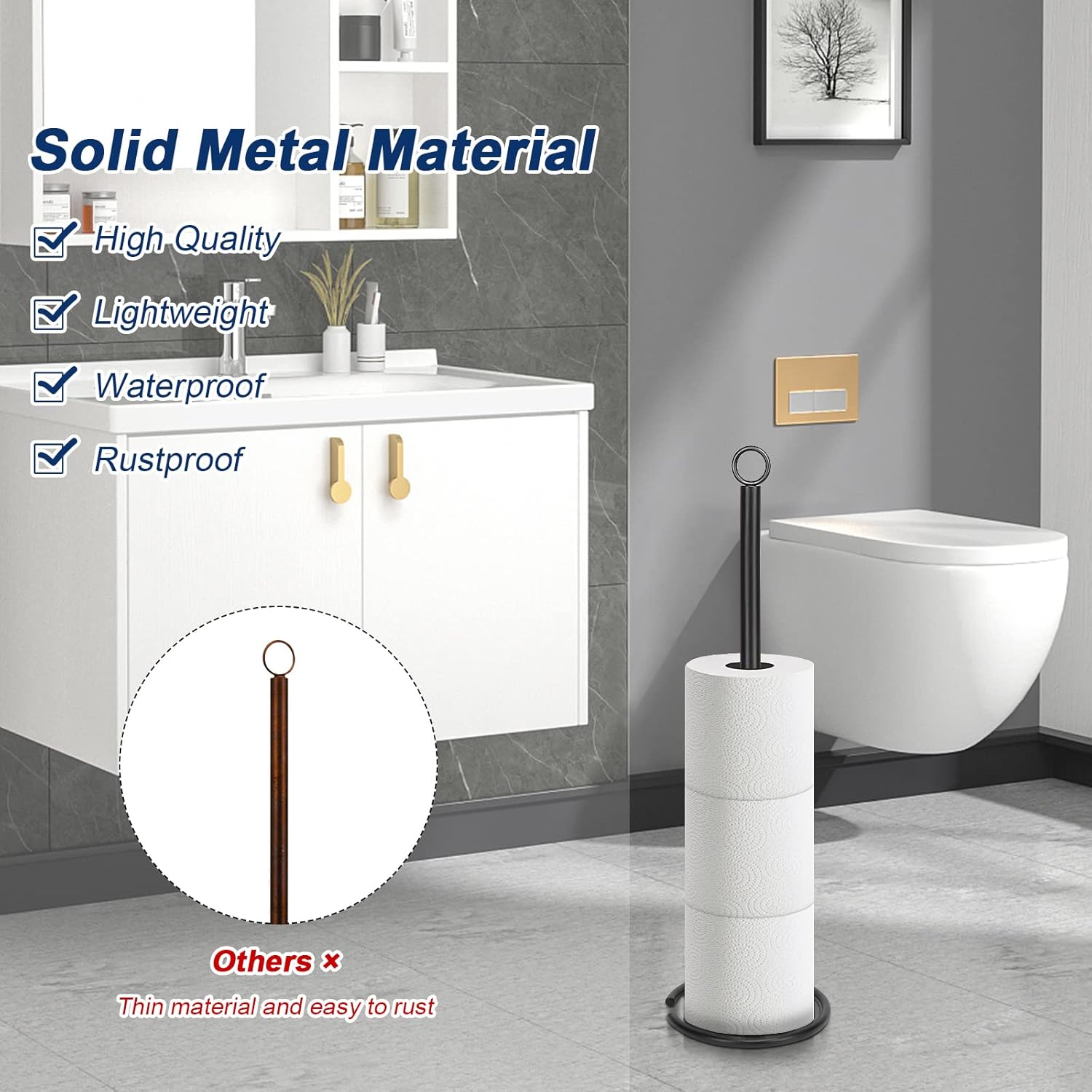 NearMoon - Space Toilet Paper Holder Stand