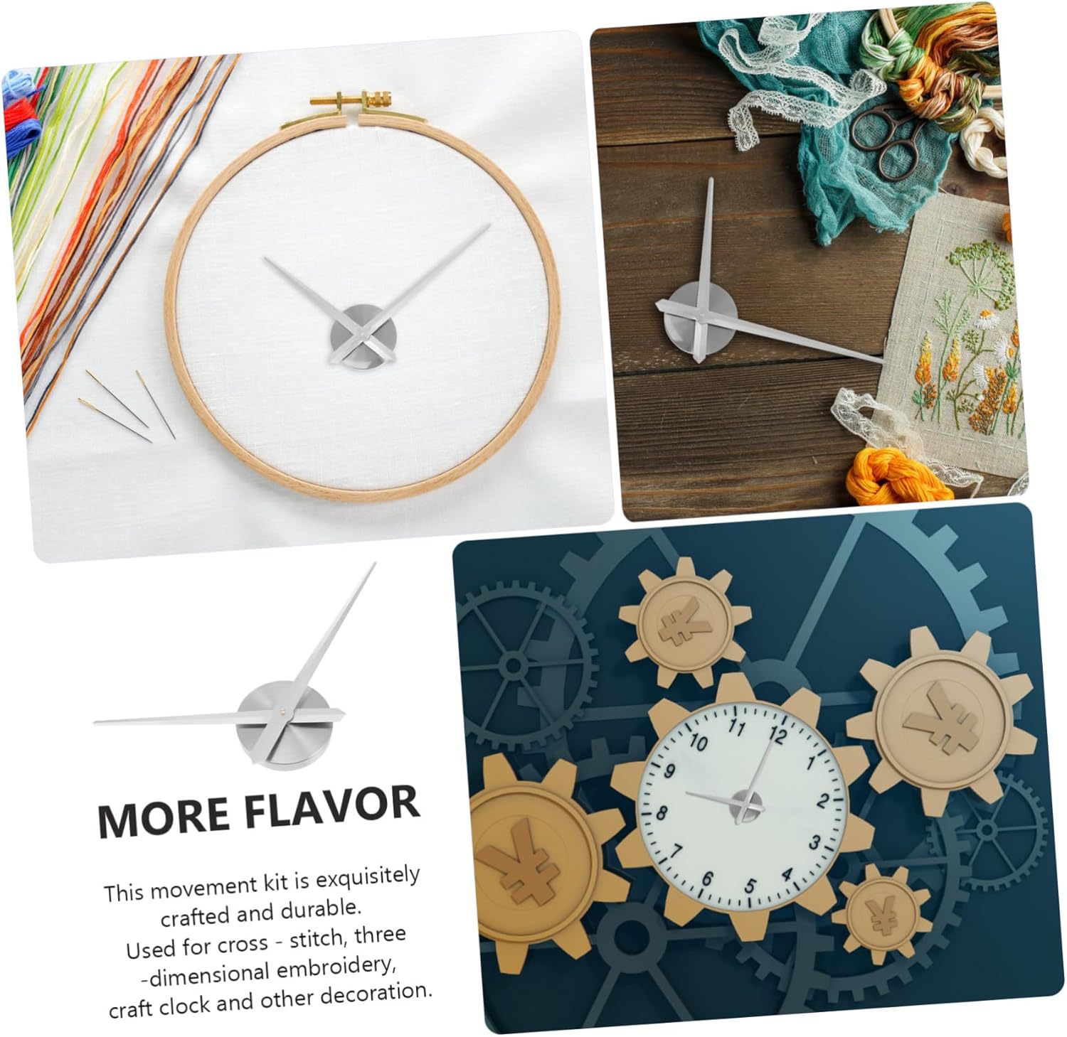 Modern Wall Clock Parts Kit