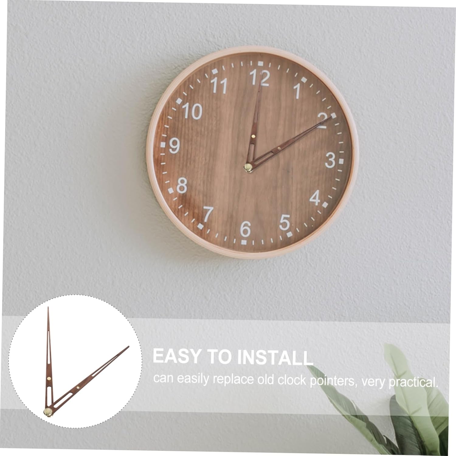 Bespoke Wooden Clock Hands for DIY Clocks Decor