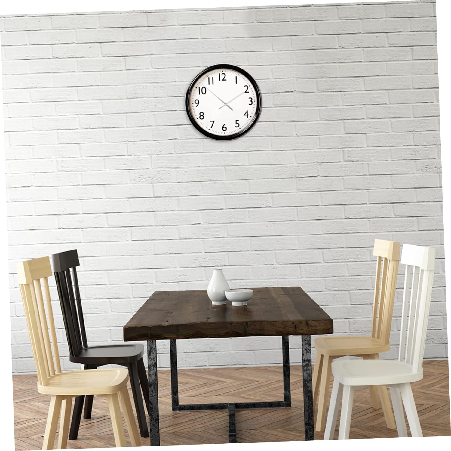 Versatile 3D Wall Clock with Mechanism Kit