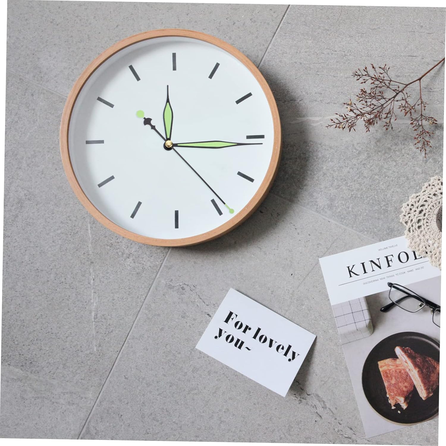 L Magnetic 3D Glow-in-the-Dark Clock Hands