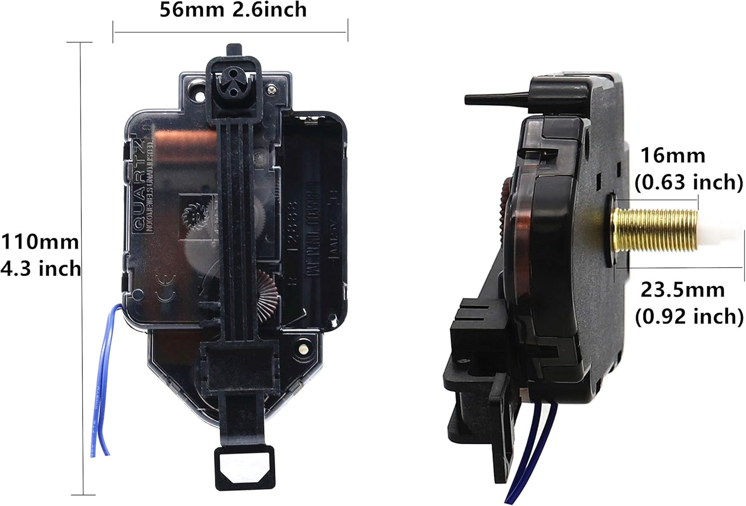 Stylish Pendulum Clock Movement Elegant Chime Design Replacement for Treasured Clocks