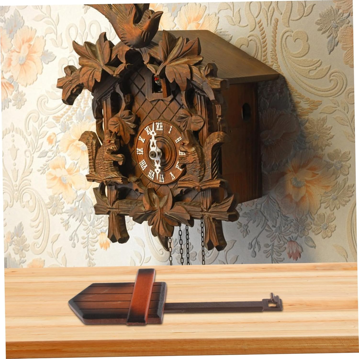 Homoyoyo Pendulum Replacement Mechanism for Cuckoo Clocks Hand-Crafted Clock Movement Parts