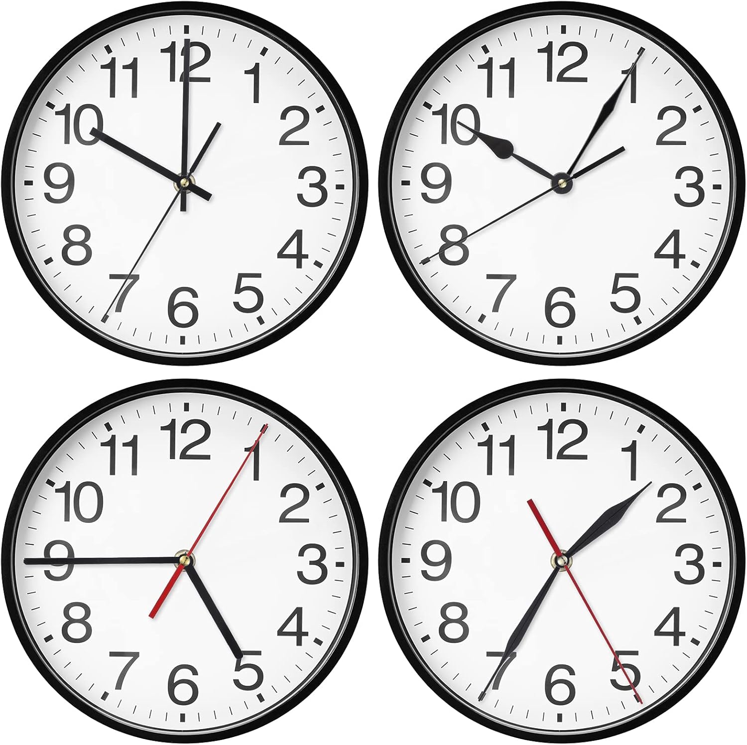 10-Style Serpentine Clock Hands Kit