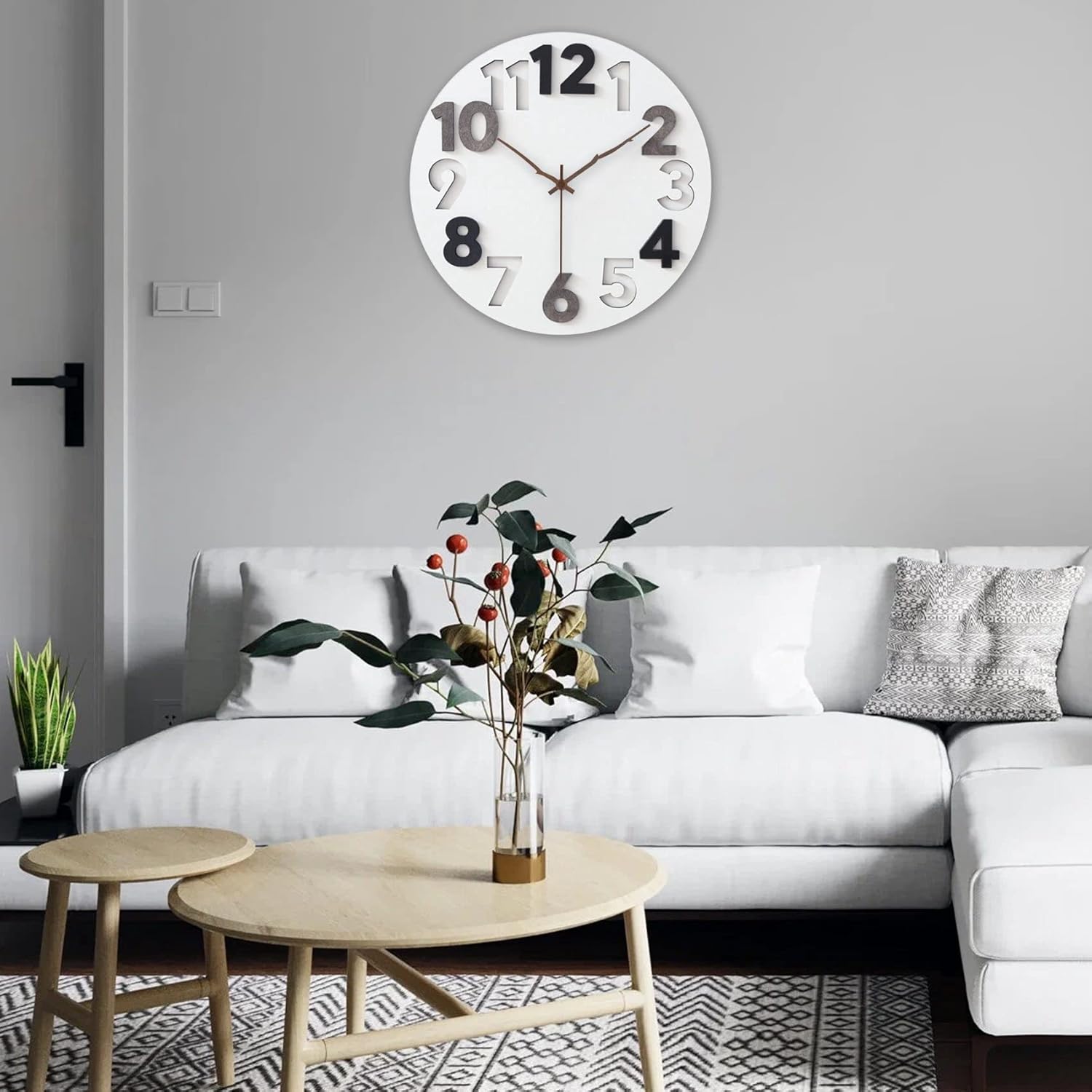 20mm Silent Movement Wall Clock