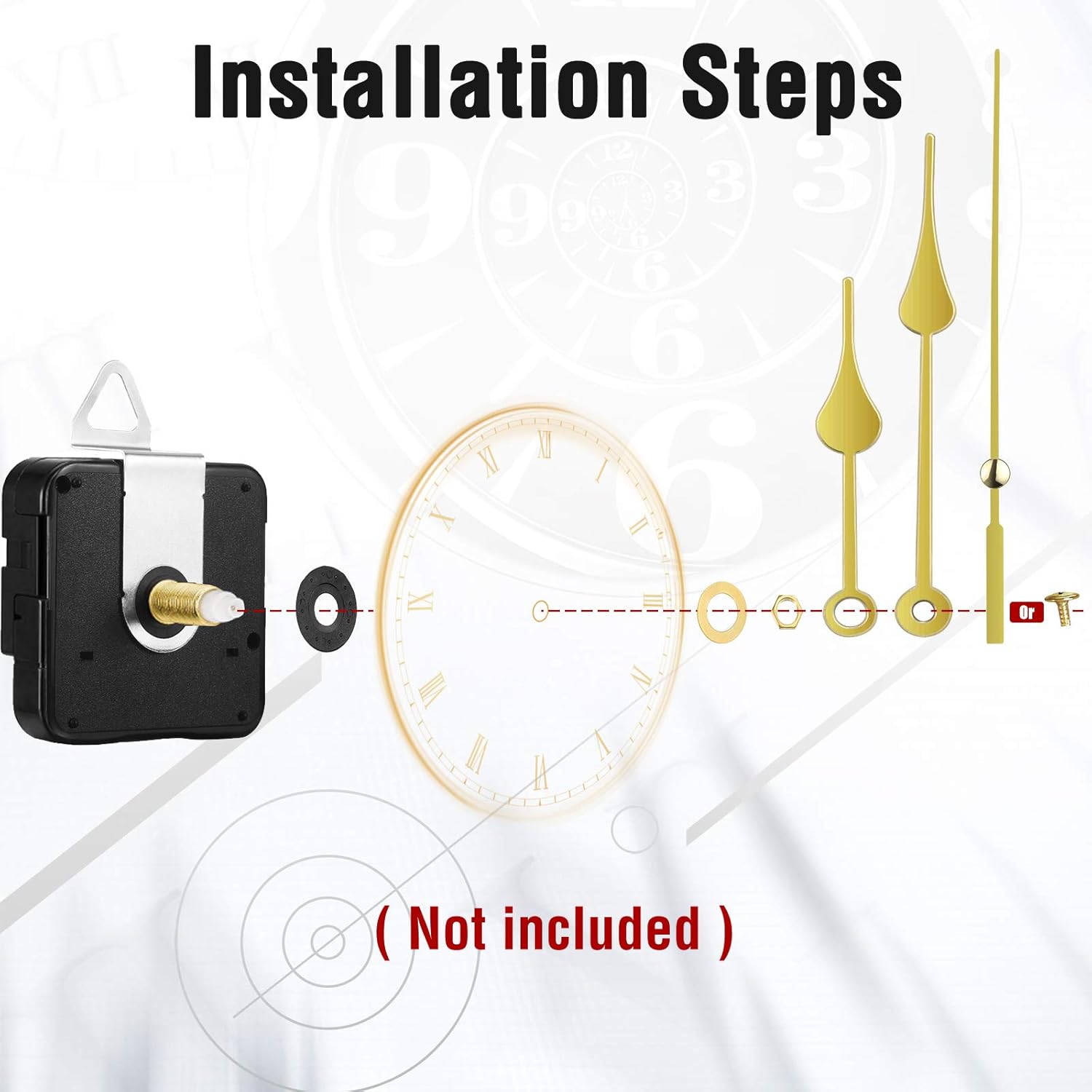 Perfect Replacement Parts for DIY Clock Repair
