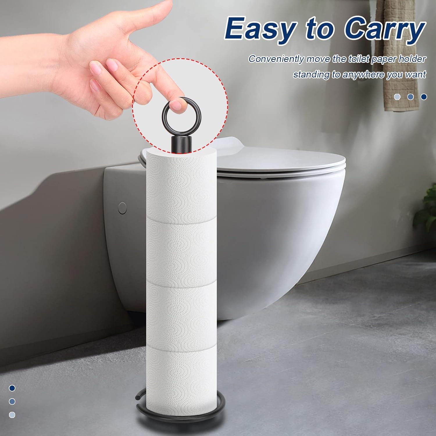 NearMoon - Space Toilet Paper Holder Stand