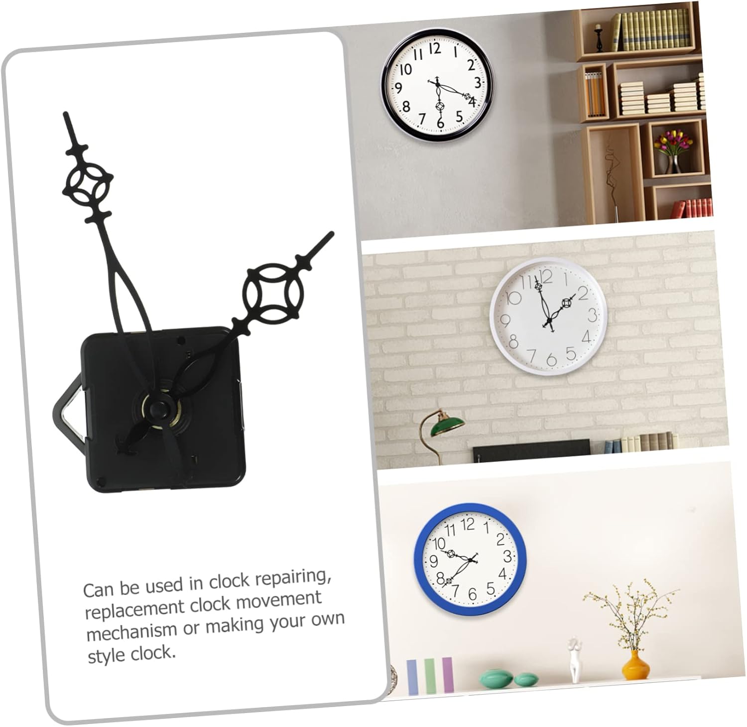 Wall Clock Repair Kit for DIY