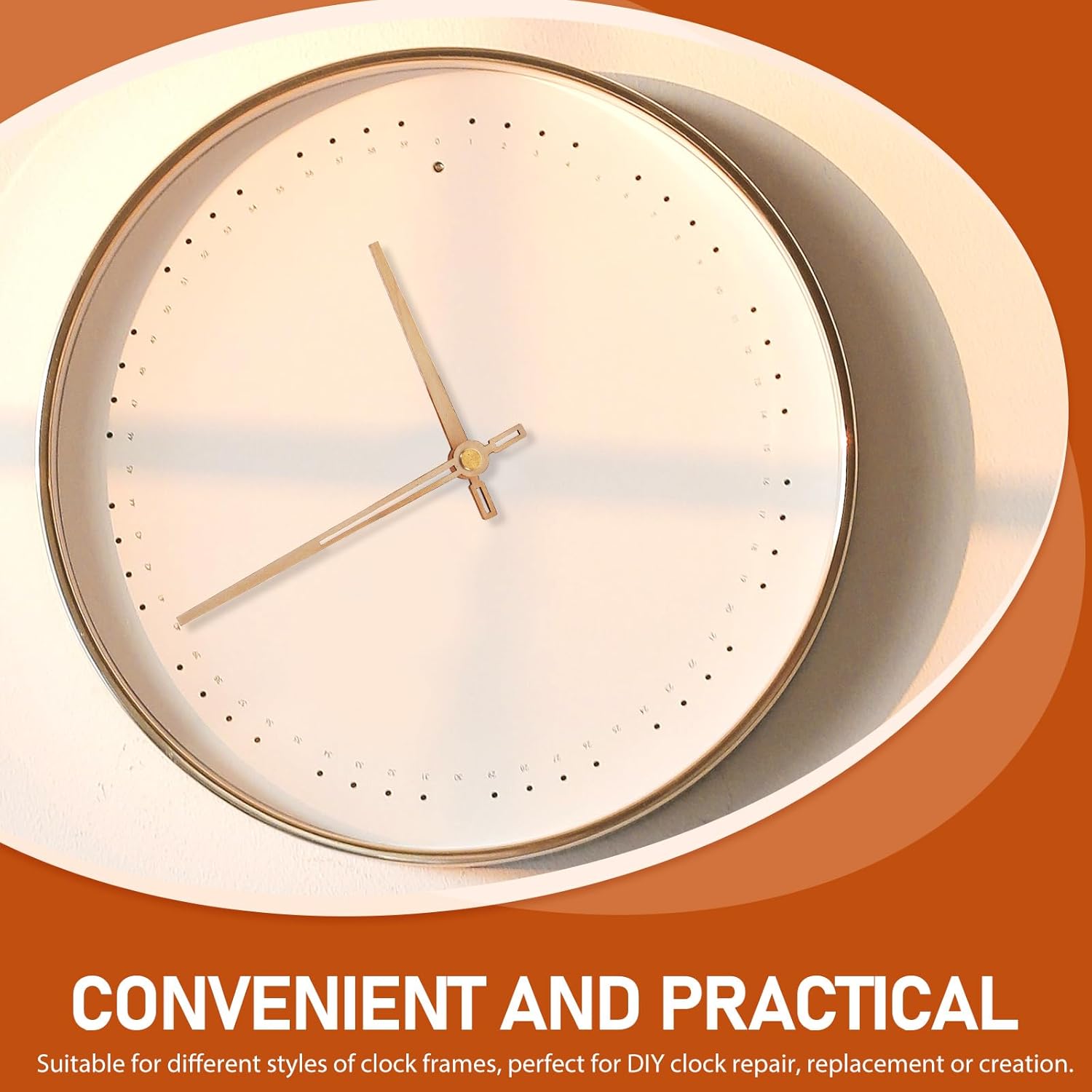 UKCOCO - Silent Quiet 10 quartz clock movement kit