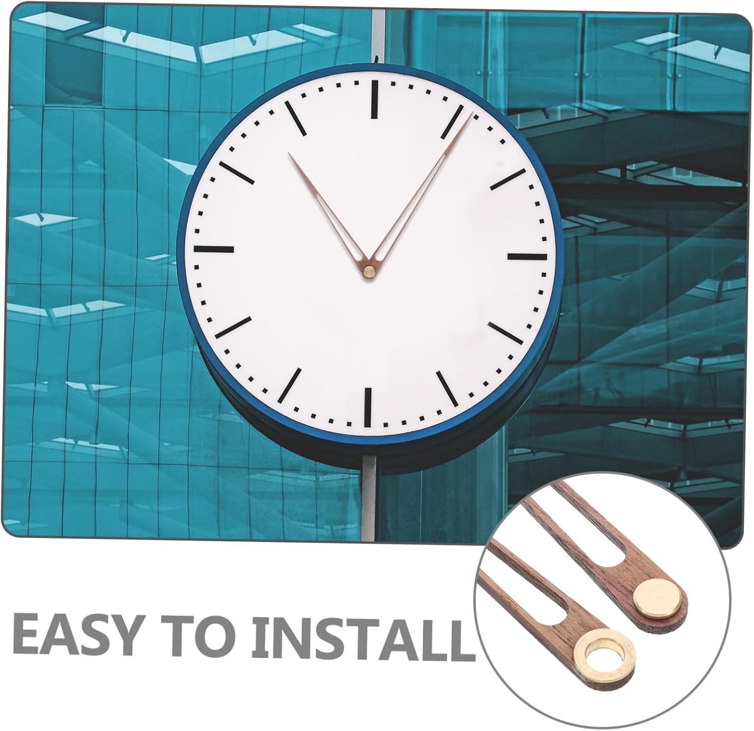 5-Set Long Shaft Clock Movement Hands Kit for DIY Sustainability Durability