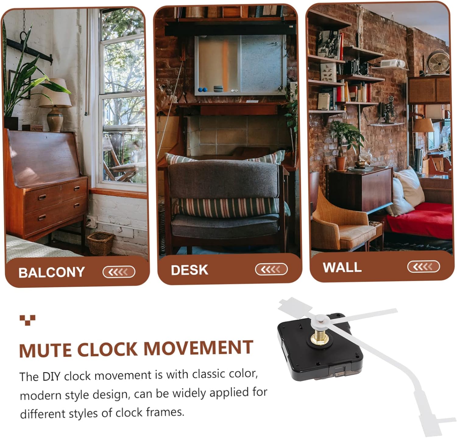 Precision Clock Mechanism Kit