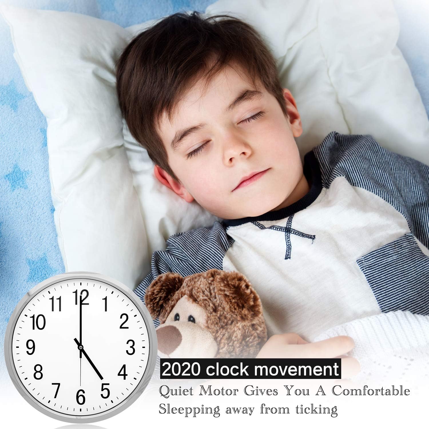 Hicarer quartz wall clock movement replacement