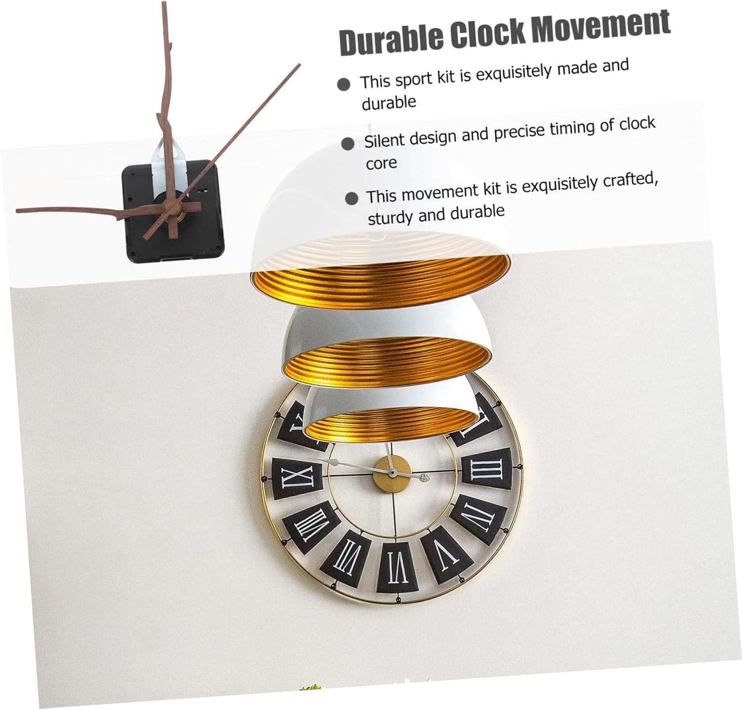 Simple Wall Clock Movement Replacement Kit