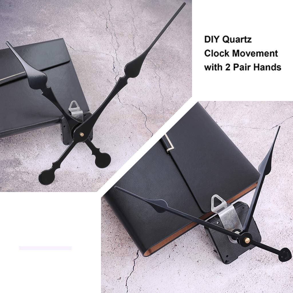 Precision Clock Movement Mechanism with High Torque 11-Inch Spade Hands