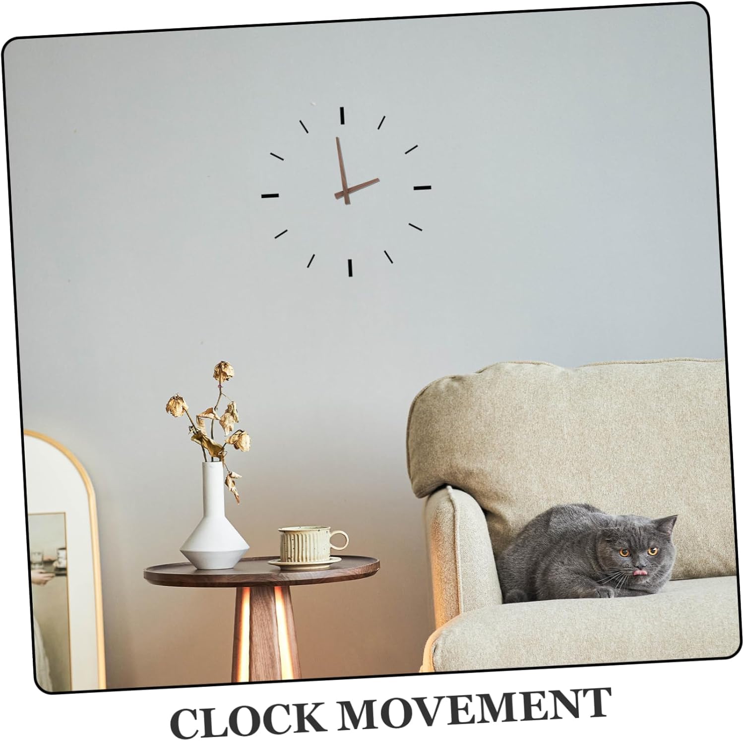Premium DIY Clock Repair Kit for Wooden Wall Clocks