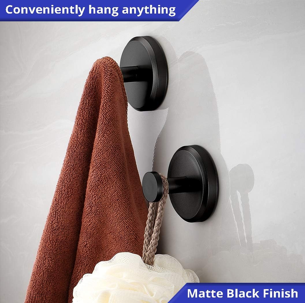 Simple 4-Pack Suction Cup Hooks Perfect for Showers More