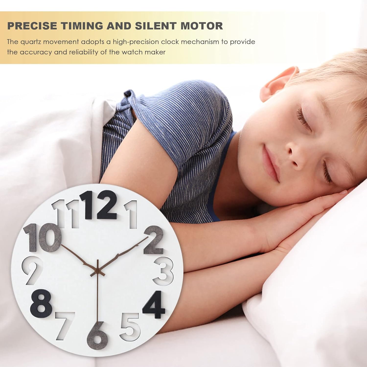 20mm Silent Movement Wall Clock