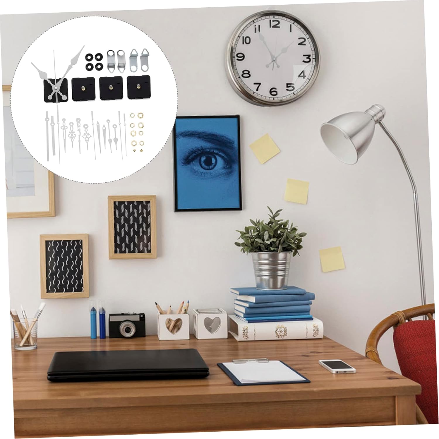 Kontonty Clock Movement Kit Precision Durability Elegance for Your Wall Clocks
