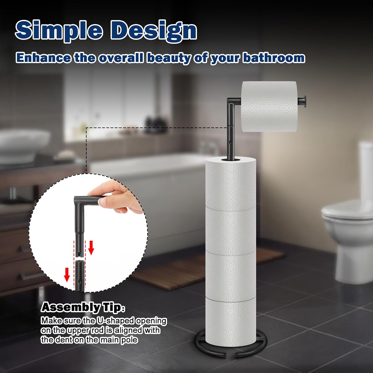NearMoon Modern Tissue Holder