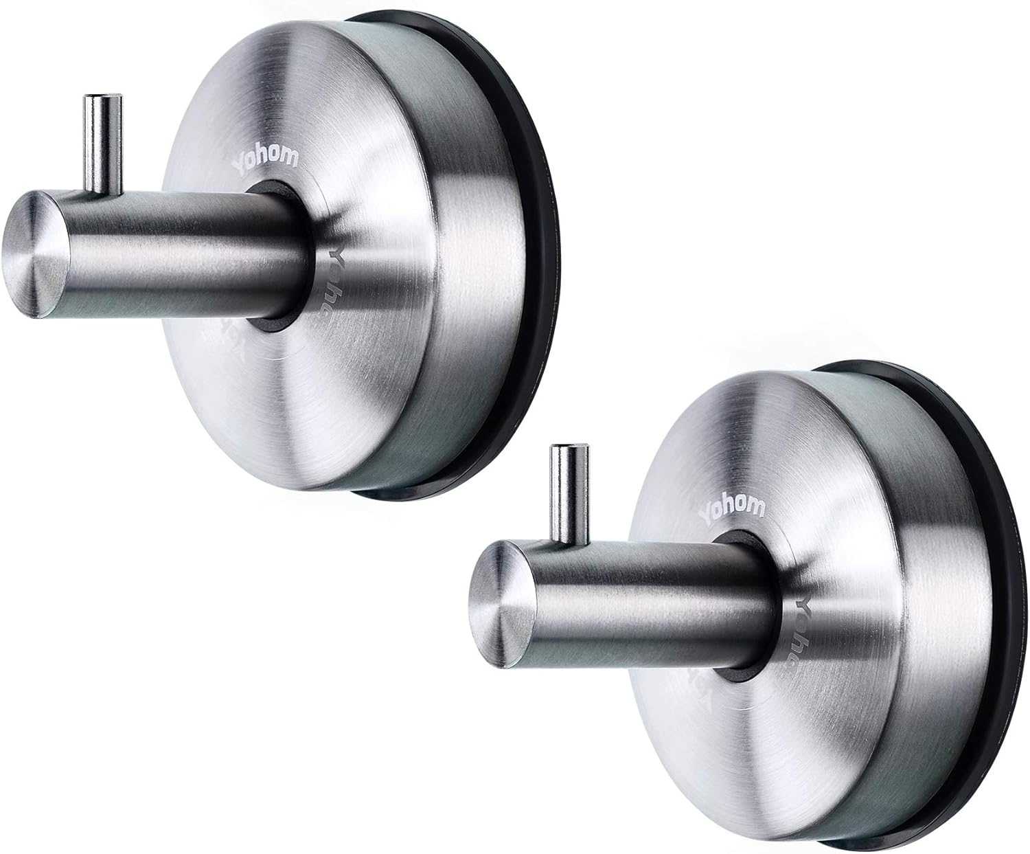 YOHOM Stainless Steel Vacuum Suction Cup Bathroom Shower Holder