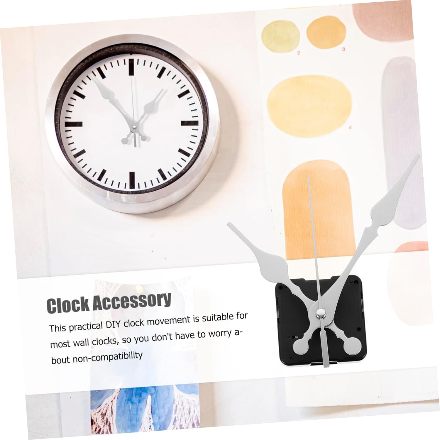Premium Plastic Clock Movement Kit with FASHIONABLE Design
