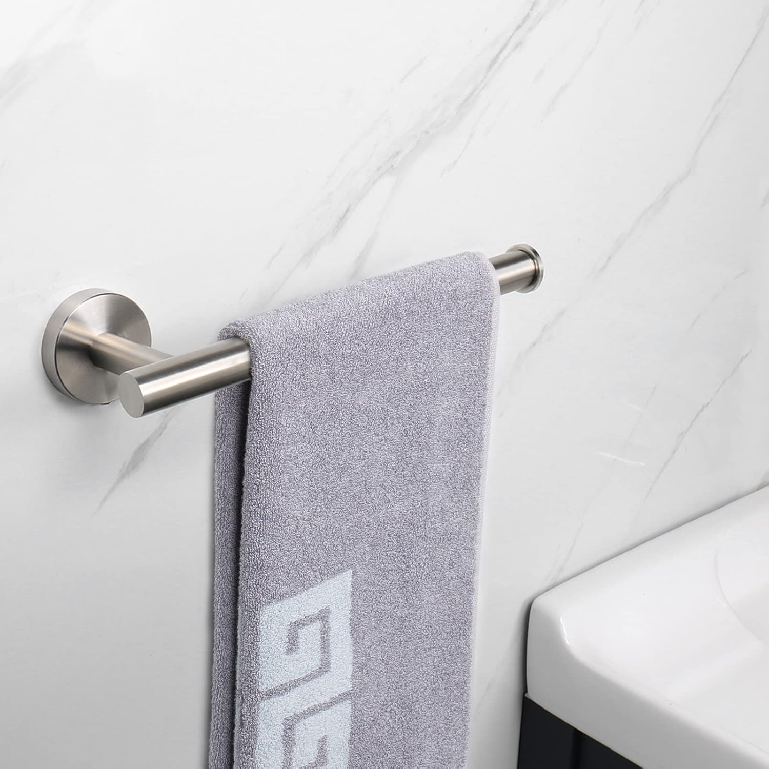 NearMoon Stainless Steel Towel Holder for Bathrooms