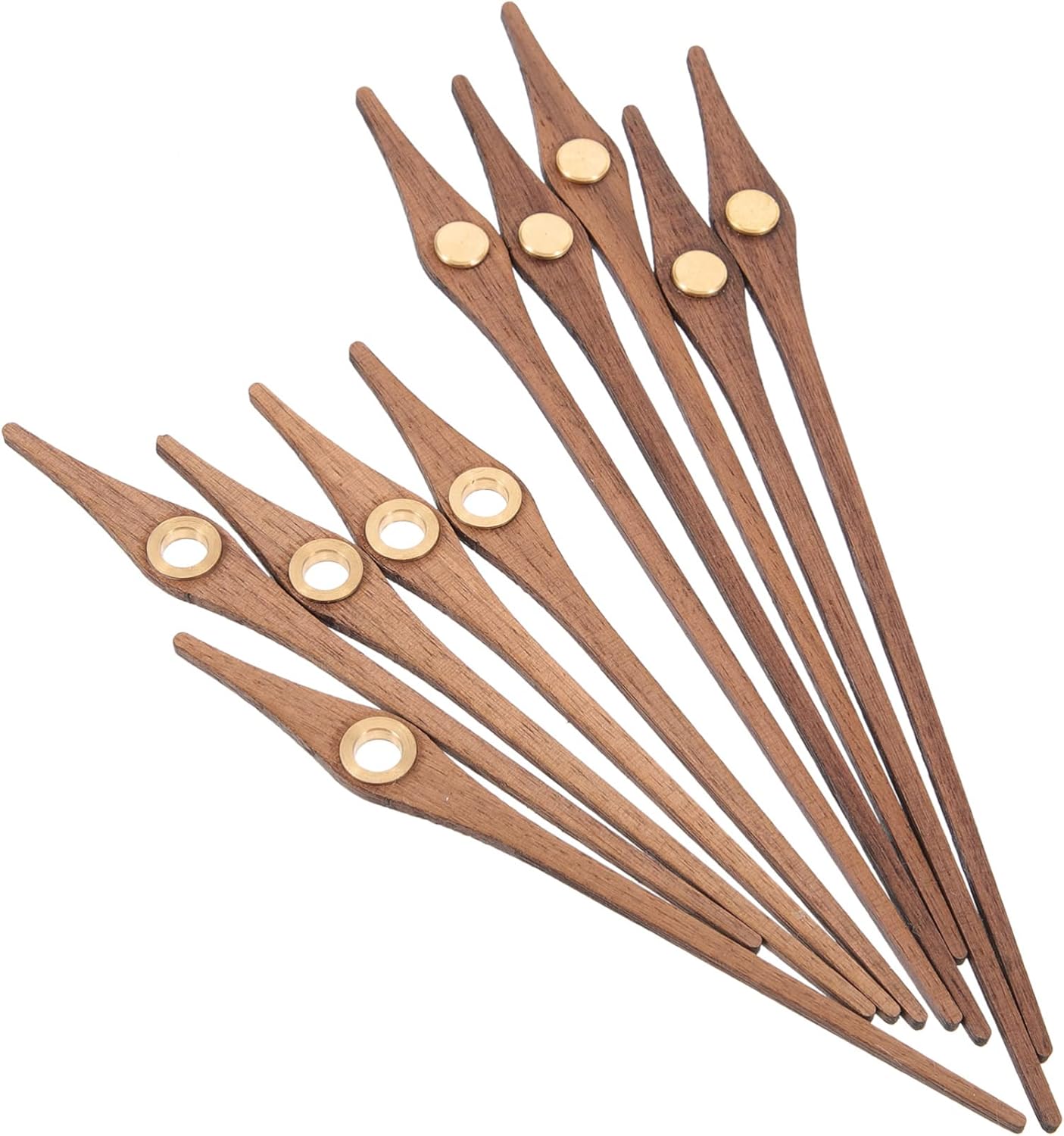 5-Set Wooden Clock Pointers for DIY Enhancement