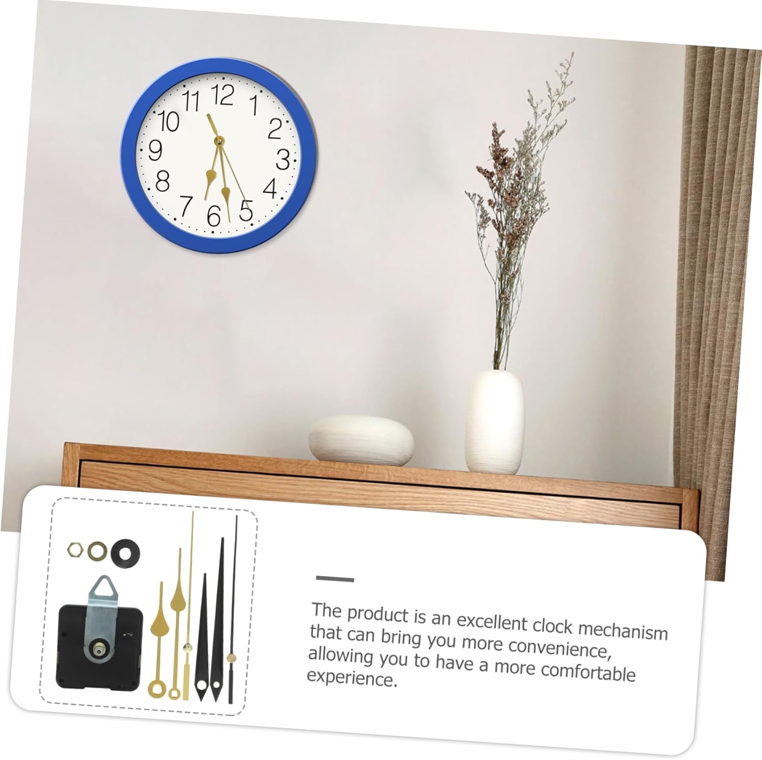 WOONEKY Clock Kit Replacing Your Clock Motors is Easy