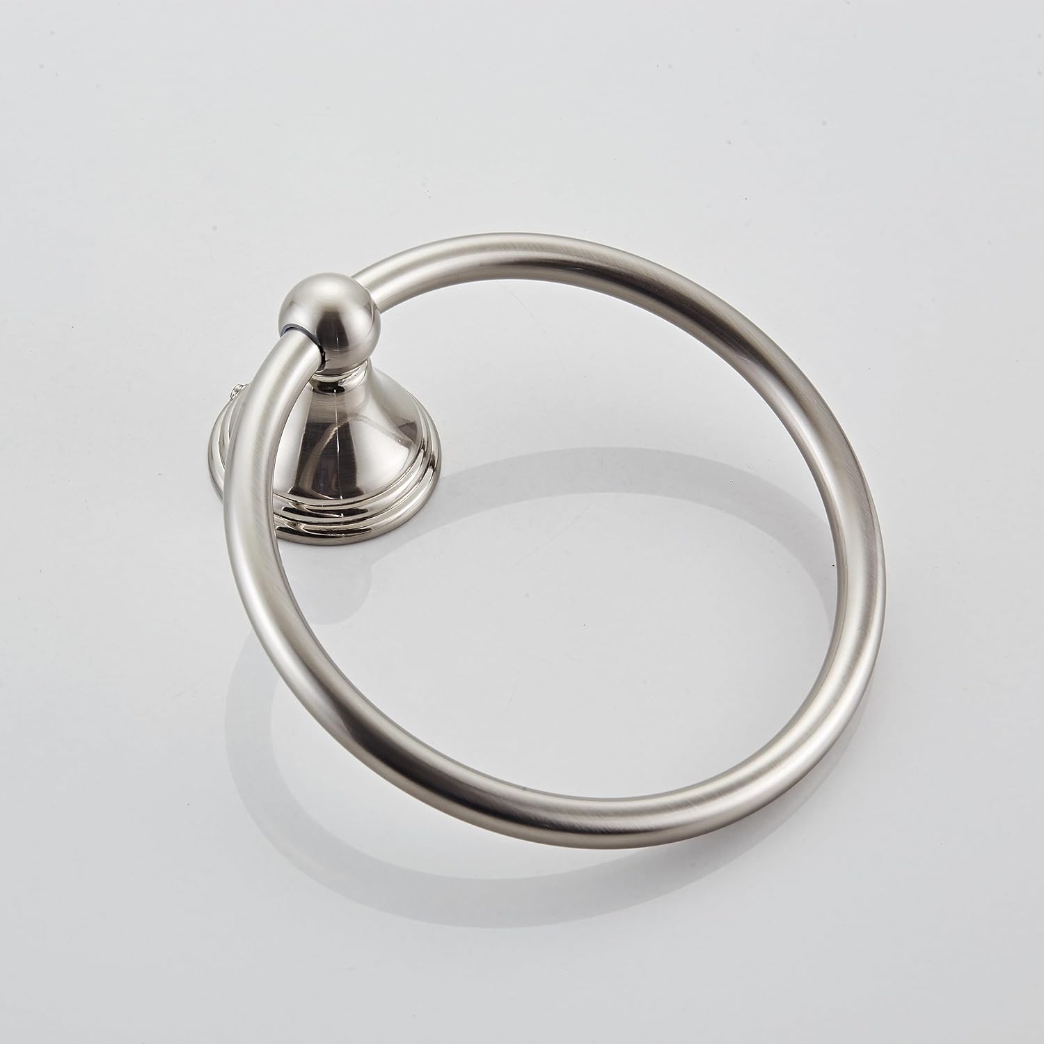 Bluebyrne Hand Towel Holder Brushed Nickel 1 Pack