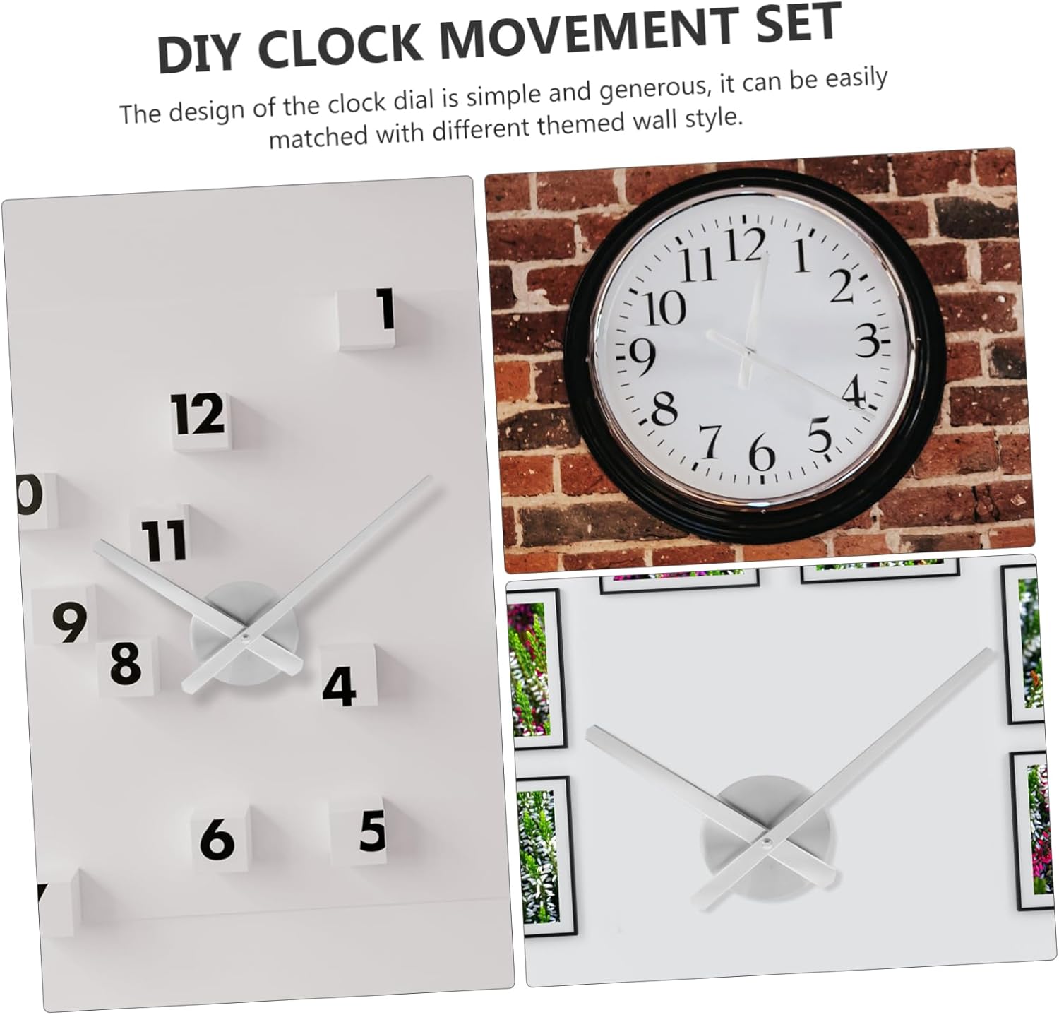 Garneck Professional Silent Clock Kit