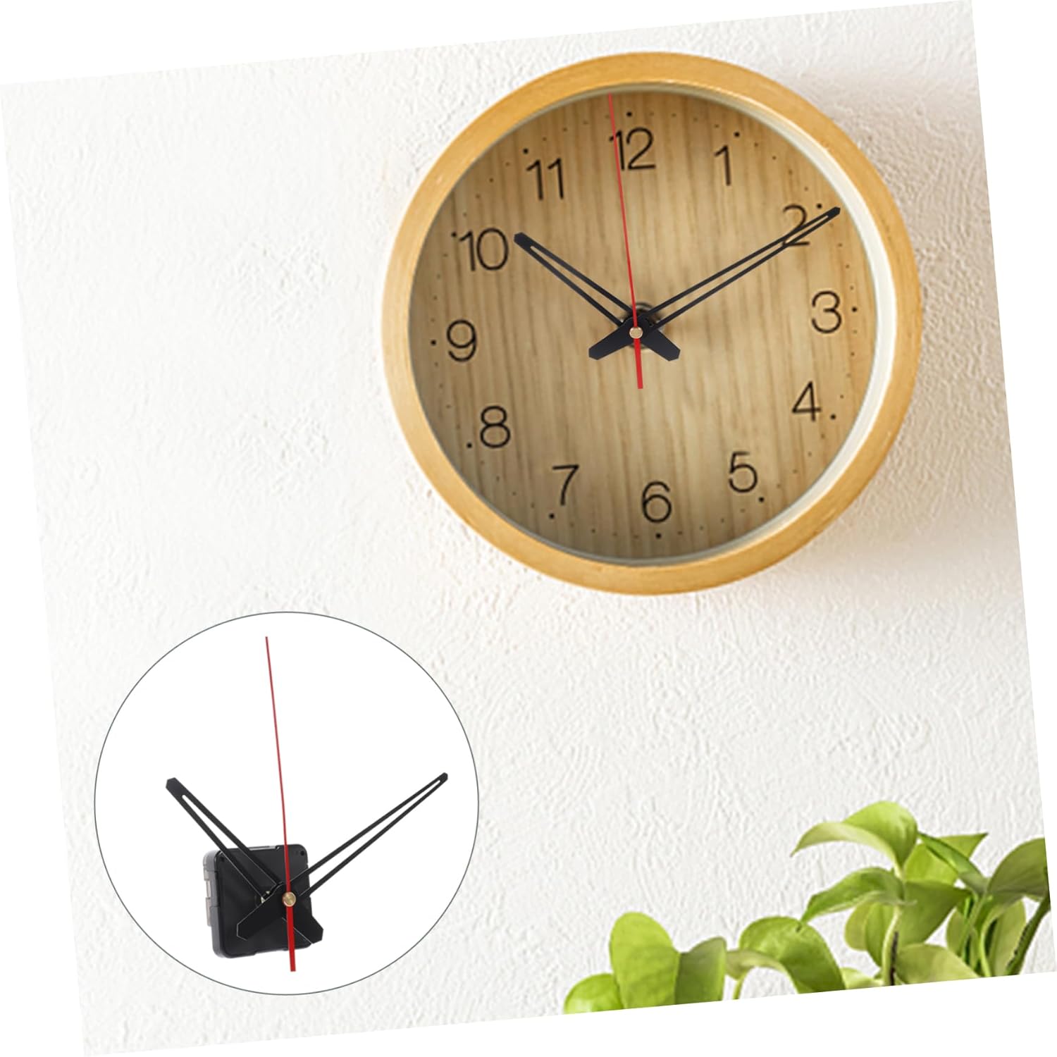 Precise Clock Movement Kit for Muted Wall Clocks