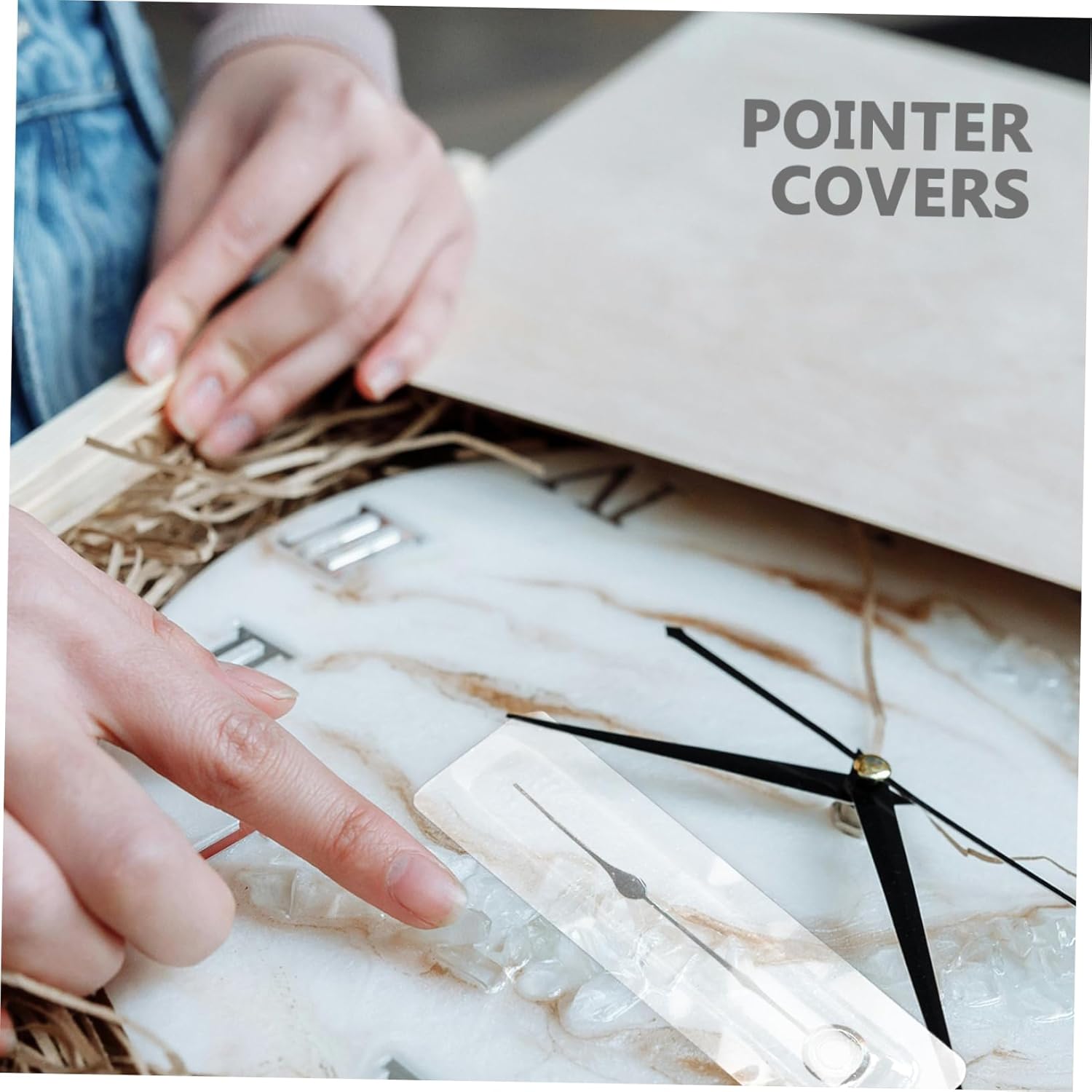 Sturdy Clock Pointer Protection Box for Wall Clocks