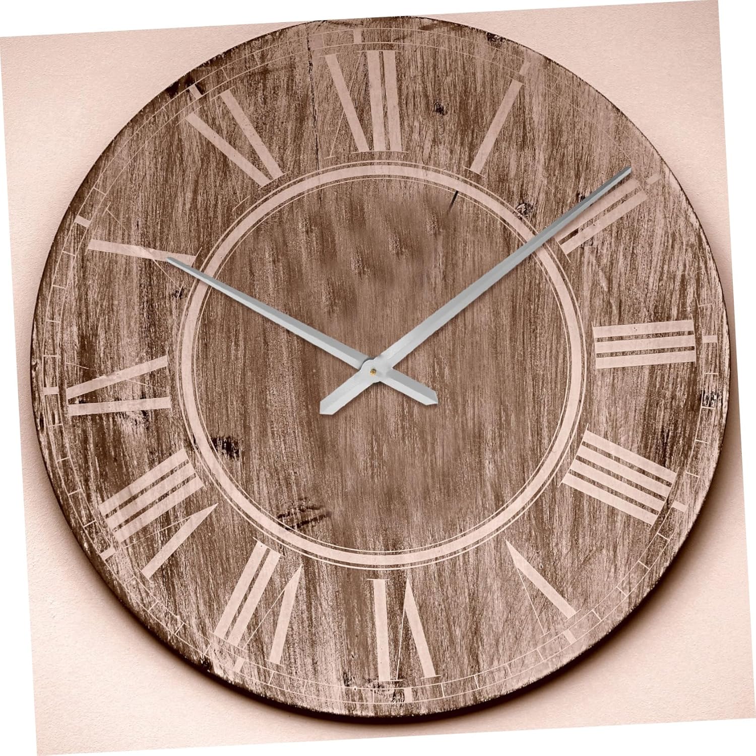 LIFKICH Metal Silent Clock Movement with Cross-Stitch