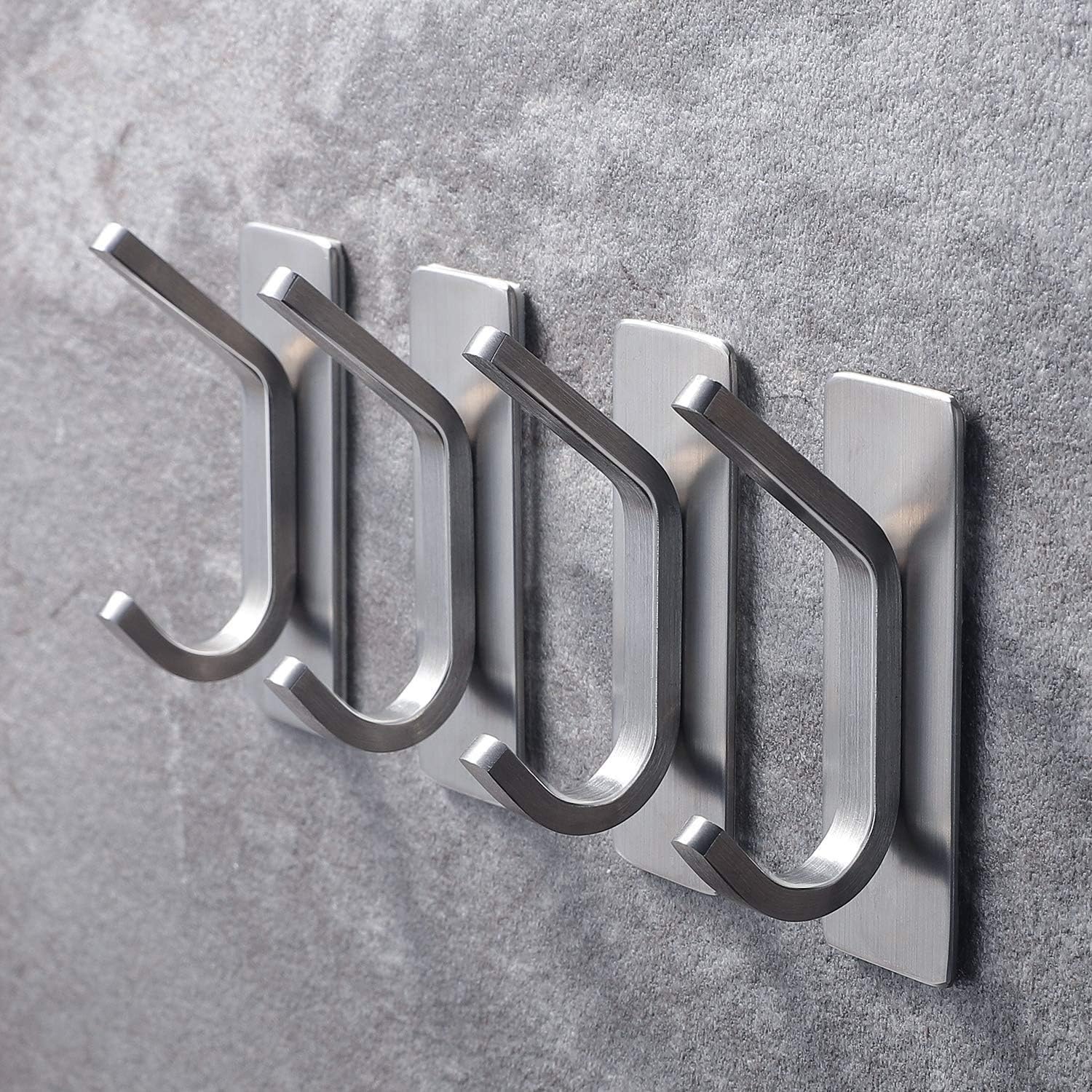 Durable Wall Towel Coat Hook 4-Pack