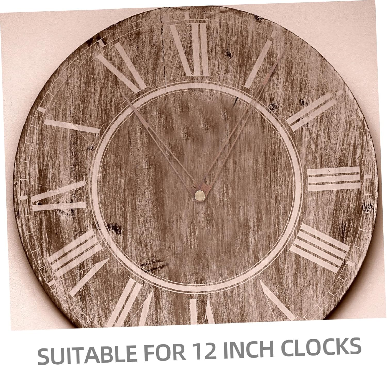 UKCOCO 5 Sets Wooden Clock Hands Replacement Kit