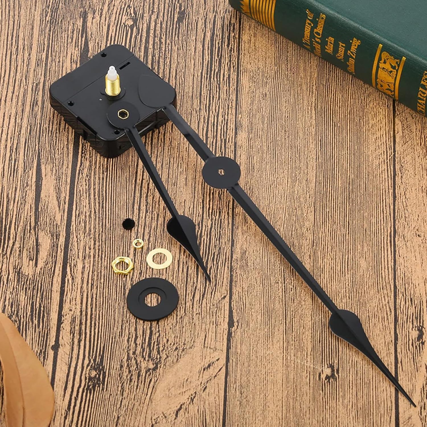 Wall Clock Repair Kit DIY Replacement Parts - Battery Operated Movement Replacement