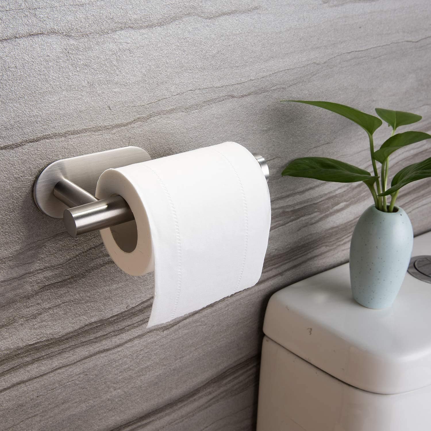 YIGII Strong Durable Stainless Steel Toilet Paper Holder