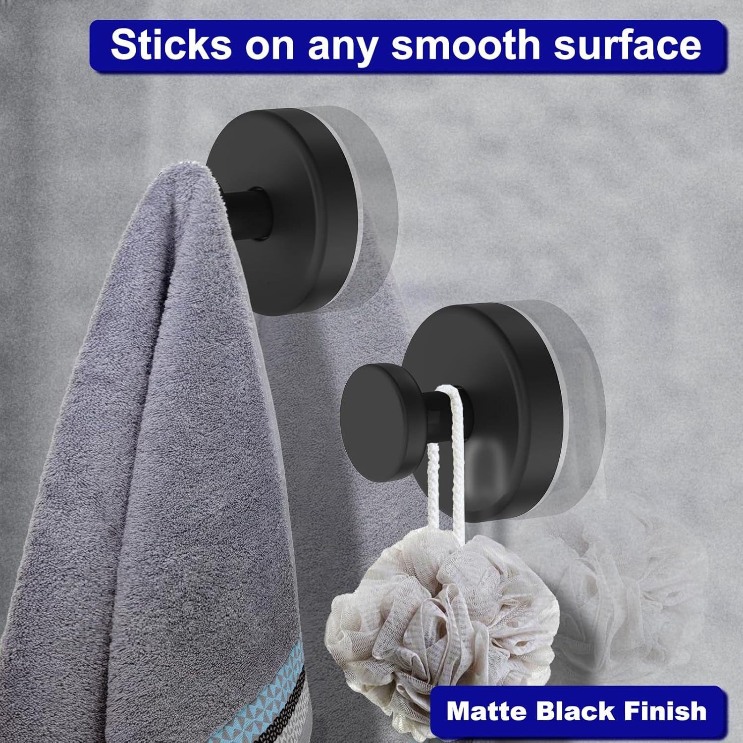 Suction Cup Robe Towel Hooks