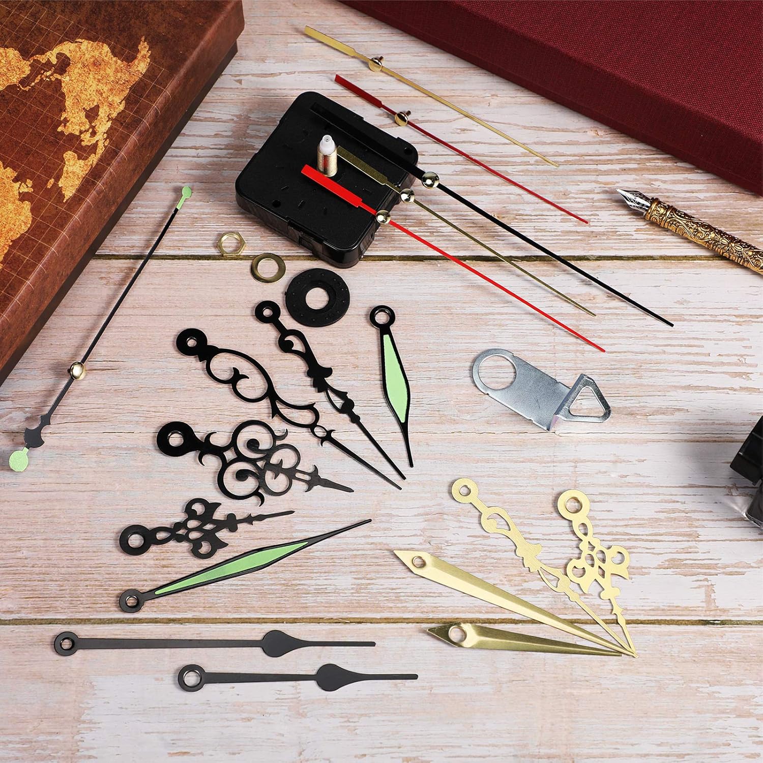 Upgrade Your Wall Clock with Mudders 4-Piece Number Kit