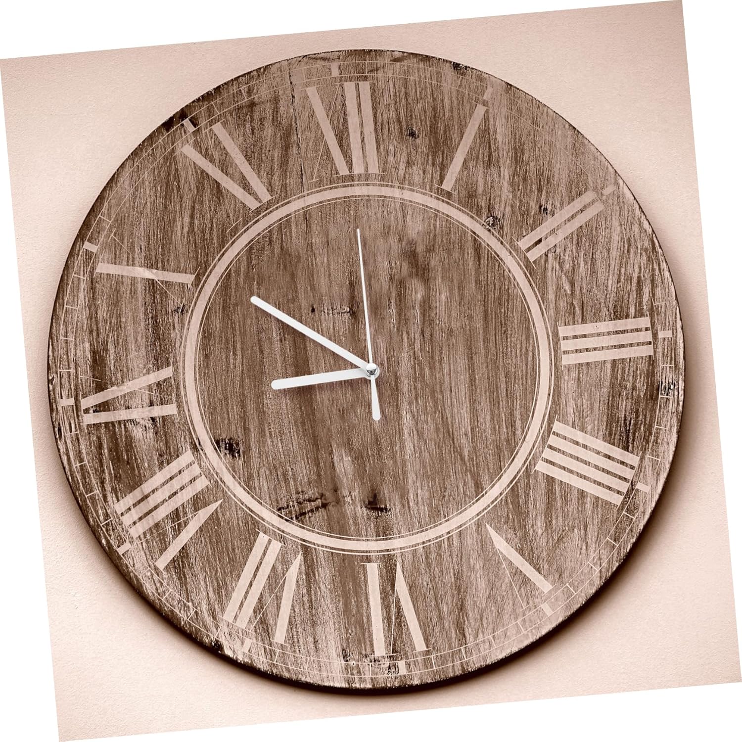 TOBBOMEY Clock Hands Replacement for DIY Wall Clock Mute Plastic Mechanism Kit