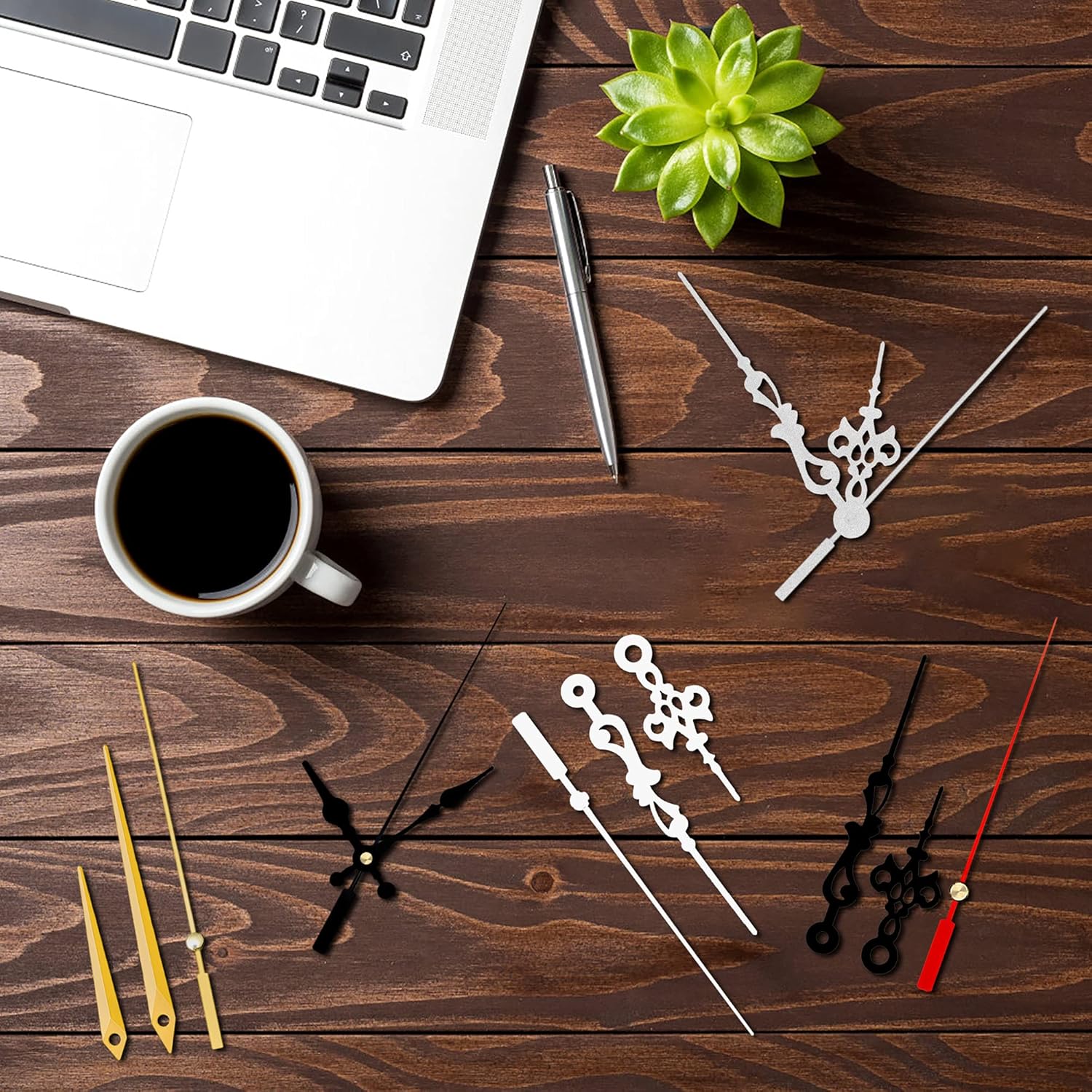 7-Piece Replacement Clock Mechanism Set
