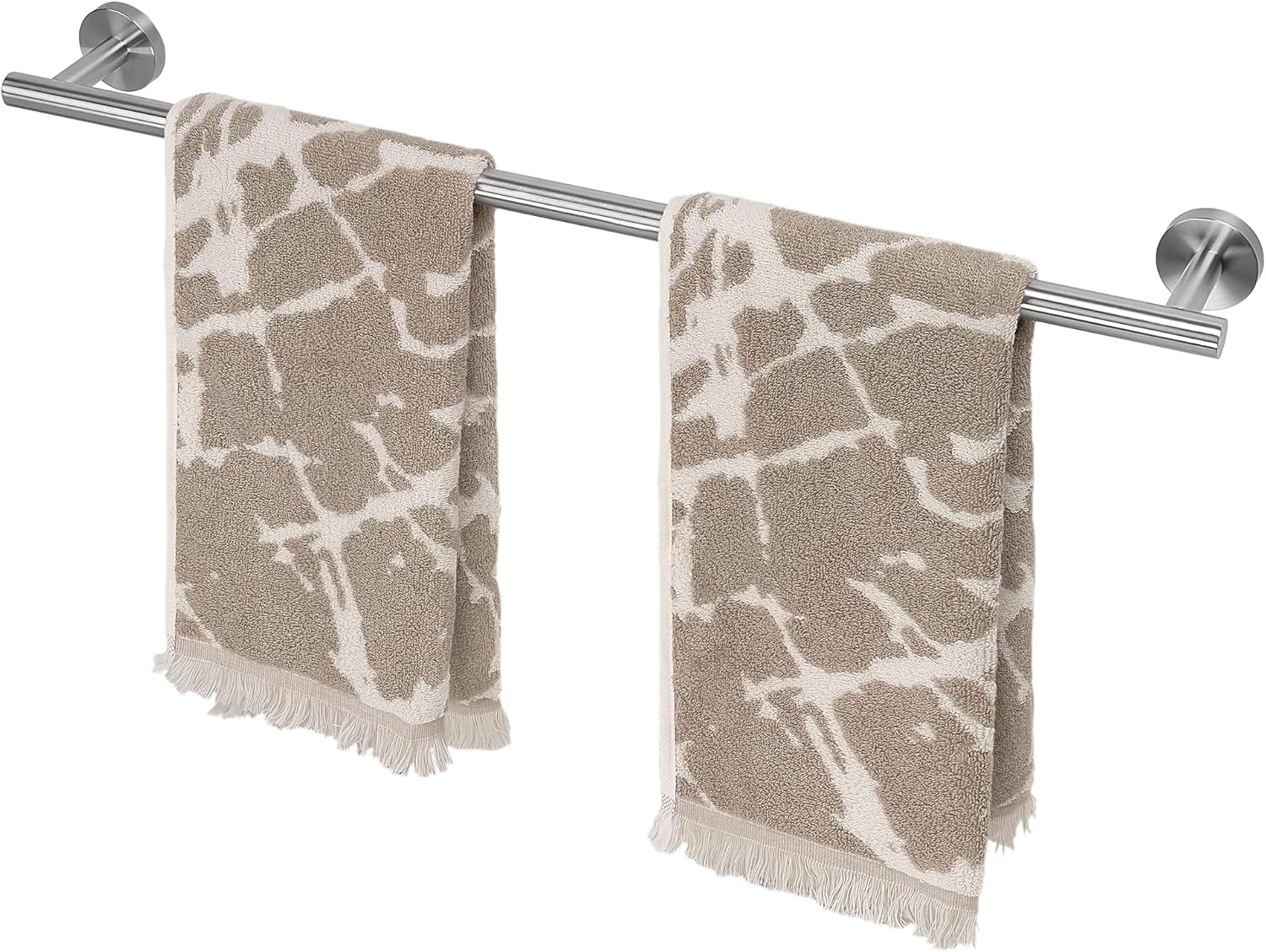 HITSLAM 257-Inch Brushed Nickel Towel Bar