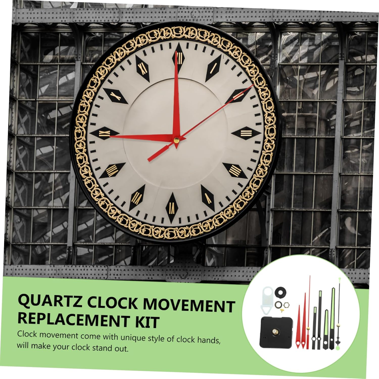 Clock Movement Replacement Luminous Hands DIY Wall Clock Affordable Reliable Quality assured