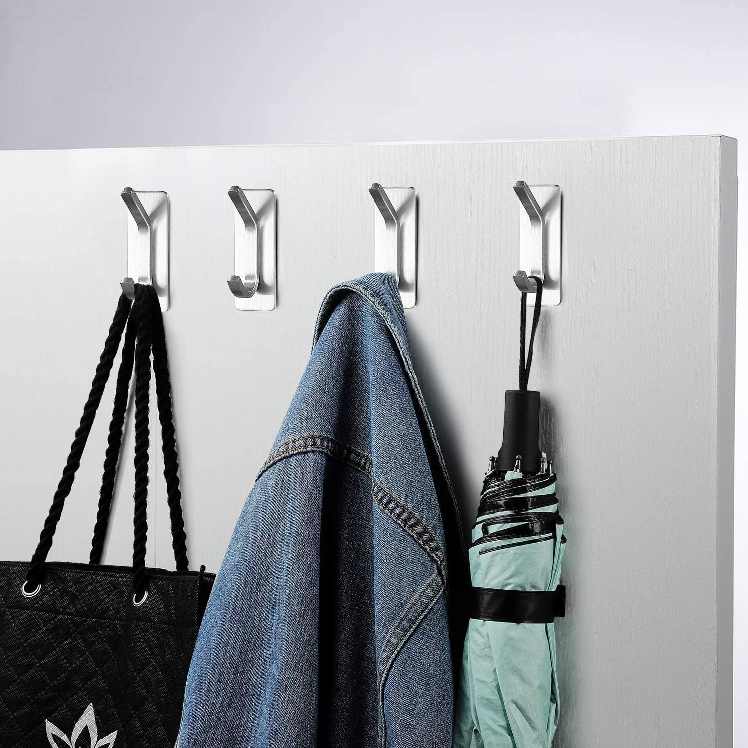 Durable Wall Towel Coat Hook 4-Pack